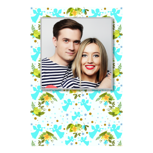 Pierwsza Komunia Święta + Kwiaty, anioły + 324