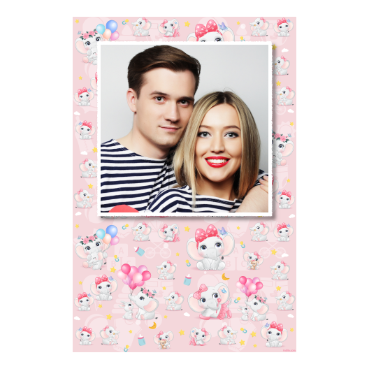 Baby Shower + elephants + 324 white Baby Shower + elephants + 324 white