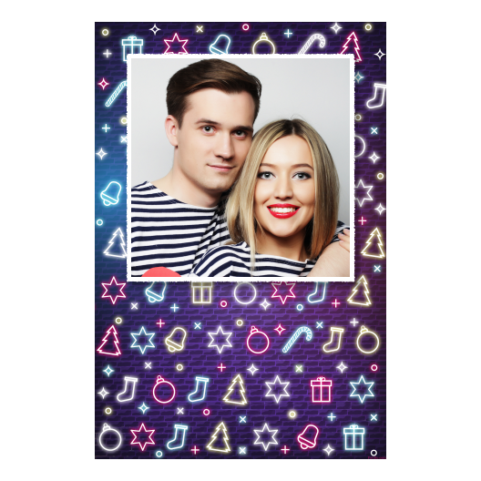 Przyjęcie sylwestrowe + Prezenty, dzwonki, choinka + 324 biały Przyjęcie sylwestrowe + Prezenty, dzwonki, choinka + 324 biały