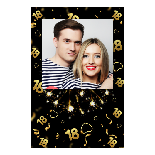 18th Birthday Party + 18 + 324 no frame