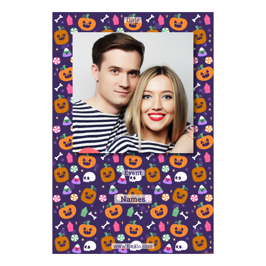 Halloweenowa dynia + kolaż + 324 brak ramki z tekstem Halloweenowa dynia + kolaż + 324 brak ramki z tekstem