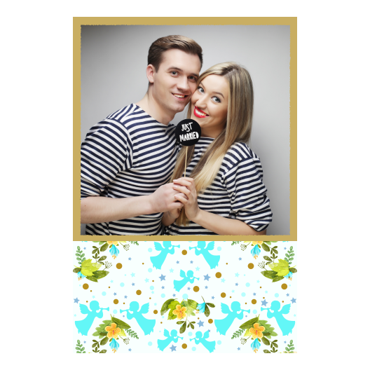 Pierwsza Komunia Święta + Kwiaty, anioły + 325 złoty