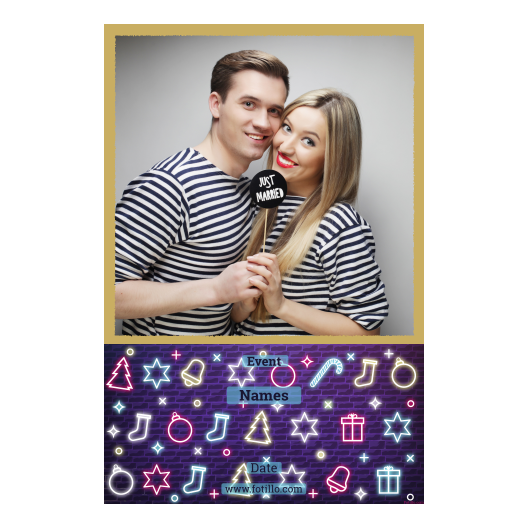 Przyjęcie sylwestrowe + Prezenty, dzwonki, choinka + 325 złoty z tekstem Przyjęcie sylwestrowe + Prezenty, dzwonki, choinka + 325 złoty z tekstem