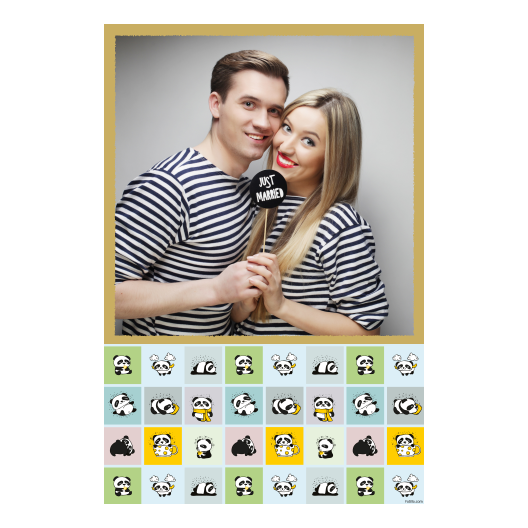 Panda's Day + collage + 325 gold Panda's Day + collage + 325 gold