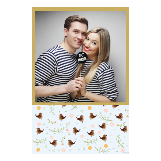 Sparrow Day + flowers + 325 gold Sparrow Day + flowers + 325 gold