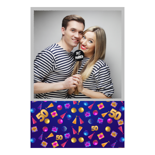 Pięćdziesiątka + balony i prezenty + 325 Pięćdziesiątka + balony i prezenty + 325