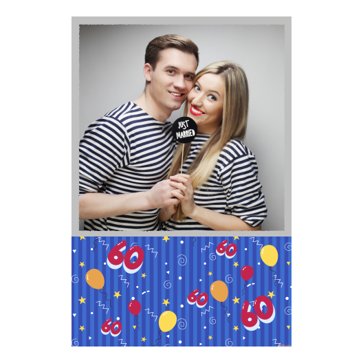 Sześćdziesiątka + balony + 325 Sześćdziesiątka + balony + 325