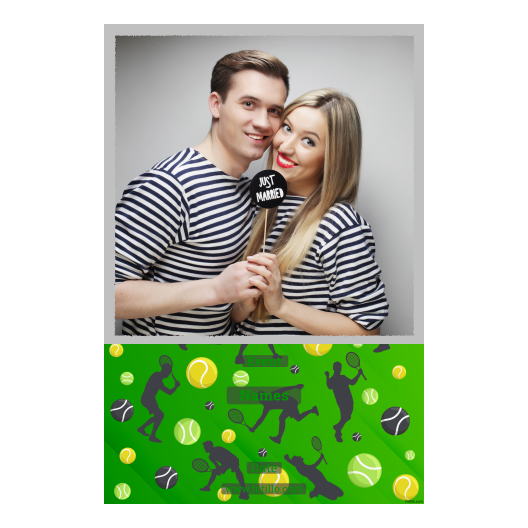 Template 325 consisting of 1 photo – Tenis Day + sport - Image 4