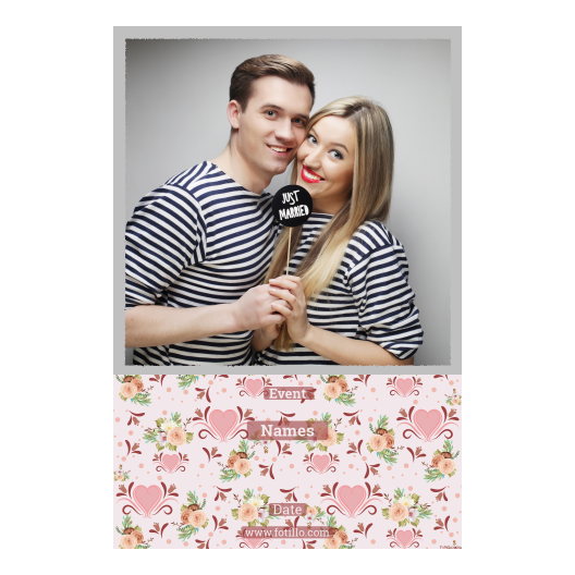 Wesele + kwiaty i serca + 325 z tekstem Wesele + kwiaty i serca + 325 z tekstem