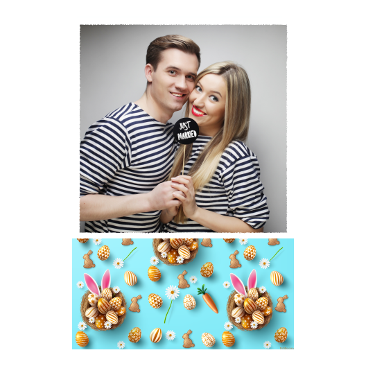 Easter Bunny + easter eggs + 325 white Easter Bunny + easter eggs + 325 white