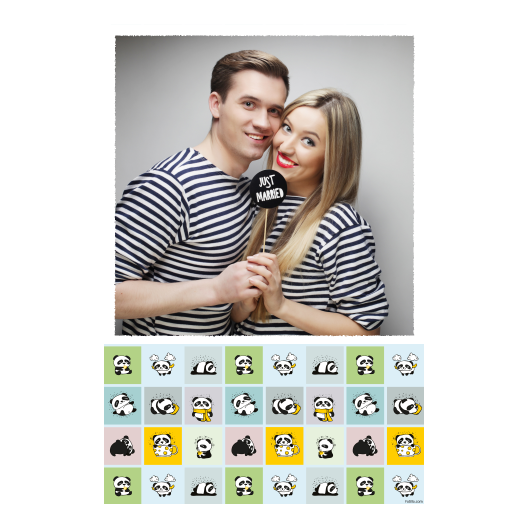 Panda's Day + collage + 325 white Panda's Day + collage + 325 white