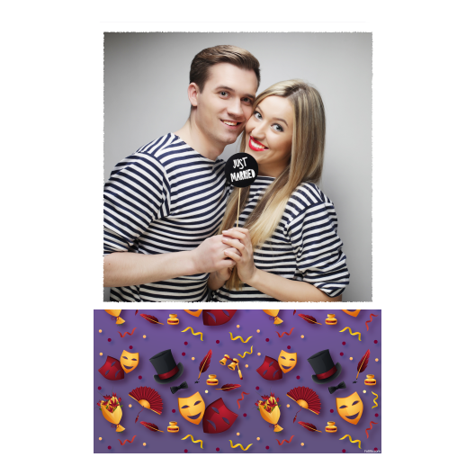 Dzień Teatru + maski + 325 biały Dzień Teatru + maski + 325 biały