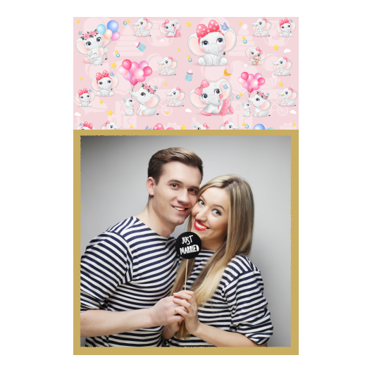 Baby Shower + elephants + 326 gold Baby Shower + elephants + 326 gold