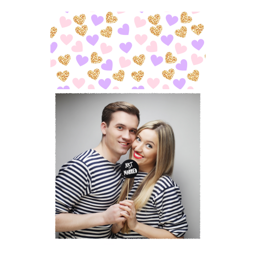 Miłość + serduszka + 326 biały Miłość + serduszka + 326 biały