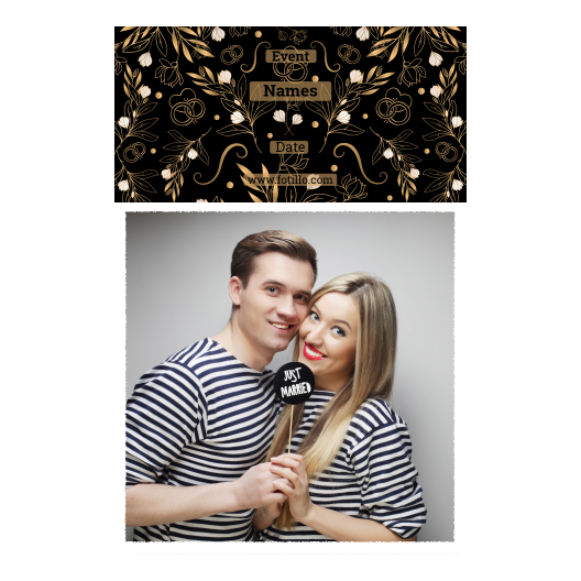 Sesja Ślubna + kwiaty + 326 biały z tekstem Sesja Ślubna + kwiaty + 326 biały z tekstem