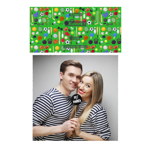 Dzień sportu + wyposażenie + 326 biały z tekstem Dzień sportu + wyposażenie + 326 biały z tekstem