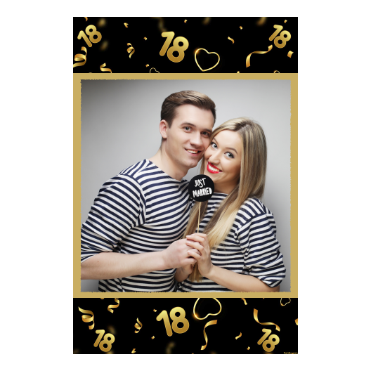 18th Birthday Party + 18 + 327 gold 18th Birthday Party + 18 + 327 gold