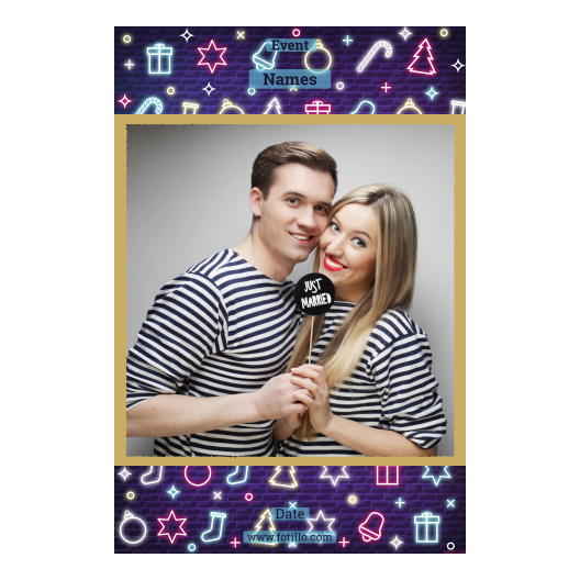 Przyjęcie sylwestrowe + Prezenty, dzwonki, choinka + 327 złoty z tekstem Przyjęcie sylwestrowe + Prezenty, dzwonki, choinka + 327 złoty z tekstem