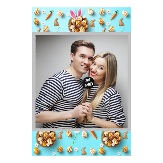 Easter Bunny + easter eggs + 327 silver Easter Bunny + easter eggs + 327 silver