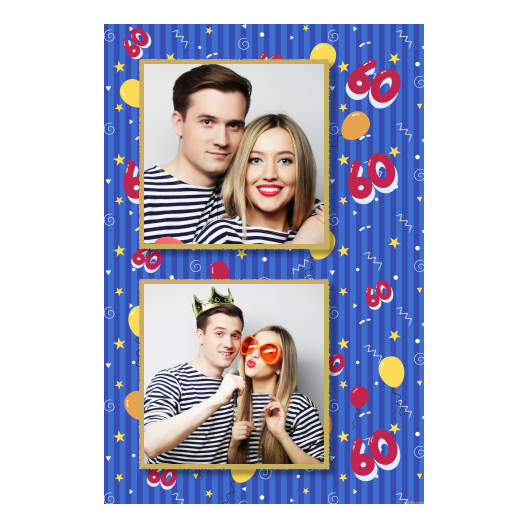 Sześćdziesiątka + balony + 328 złoty Sześćdziesiątka + balony + 328 złoty