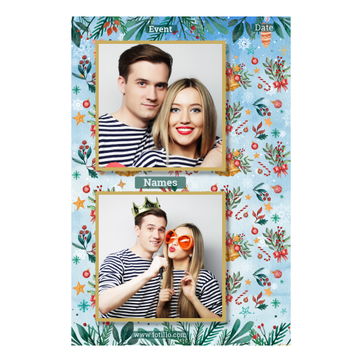 Dzwoneczki świąteczne + dekoracje + 328 złoty z tekstem Dzwoneczki świąteczne + dekoracje + 328 złoty z tekstem