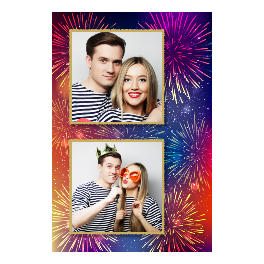 Tło sylwestrowe + fajerwerki + 328 złoty Tło sylwestrowe + fajerwerki + 328 złoty