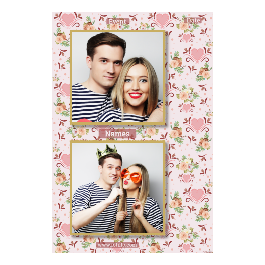 Wesele + kwiaty i serca + 328 złoty z tekstem Wesele + kwiaty i serca + 328 złoty z tekstem