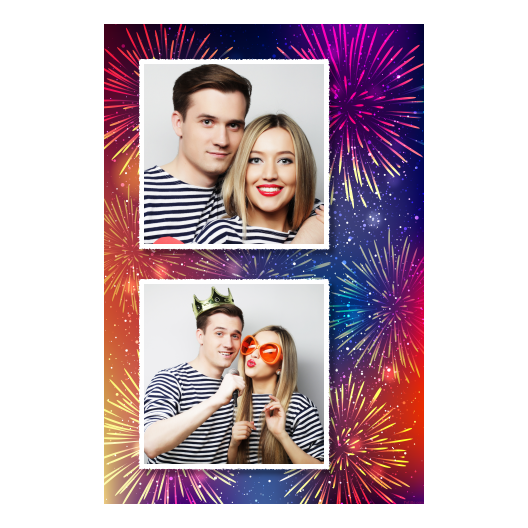 Tło sylwestrowe + fajerwerki + 328 biały Tło sylwestrowe + fajerwerki + 328 biały