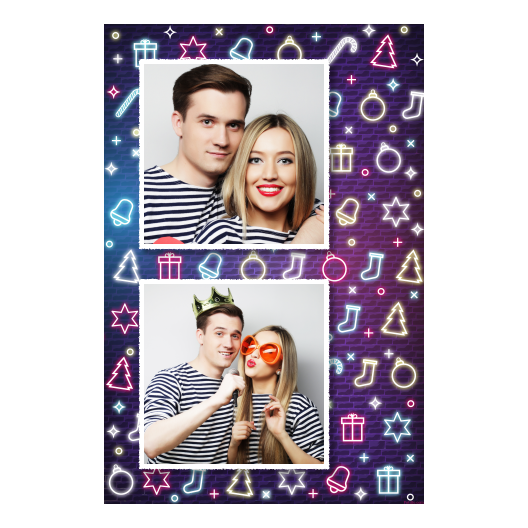 Przyjęcie sylwestrowe + Prezenty, dzwonki, choinka + 328 biały Przyjęcie sylwestrowe + Prezenty, dzwonki, choinka + 328 biały