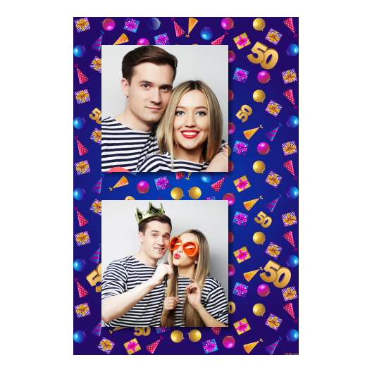 Pięćdziesiątka + balony i prezenty + 328 brak ramki Pięćdziesiątka + balony i prezenty + 328 brak ramki