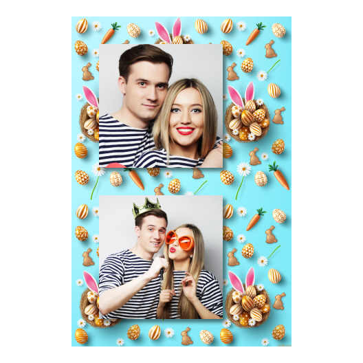 Easter Bunny + easter eggs + 328 no frame Easter Bunny + easter eggs + 328 no frame