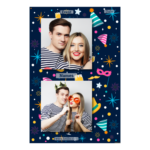 Przyjęcie sylwestrowe + Fajerwerki, gwiazdy + 328 brak ramki z tekstem Przyjęcie sylwestrowe + Fajerwerki, gwiazdy + 328 brak ramki z tekstem