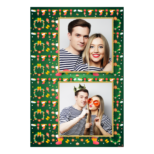 Boże Narodzenie + kwiaty i bombki + 329 złoty Boże Narodzenie + kwiaty i bombki + 329 złoty