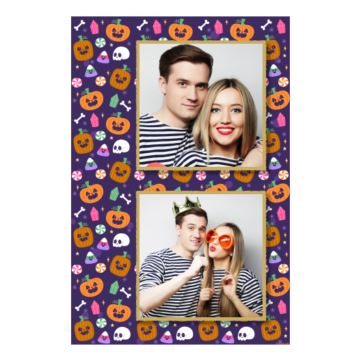 Halloweenowa dynia + kolaż + 329 złoty