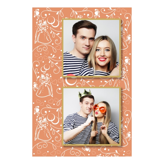 Wedding Photo + hearts + 329 gold Wedding Photo + hearts + 329 gold