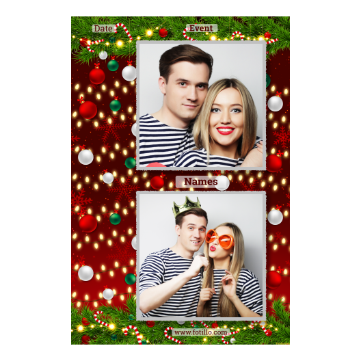 Ozdoby świąteczne + kwiaty i bombki + 329 z tekstem Ozdoby świąteczne + kwiaty i bombki + 329 z tekstem