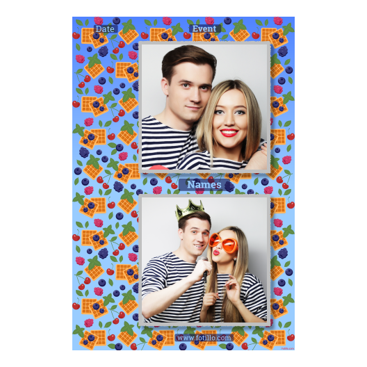 Dzień Gofra + owoce + 329 z tekstem Dzień Gofra + owoce + 329 z tekstem