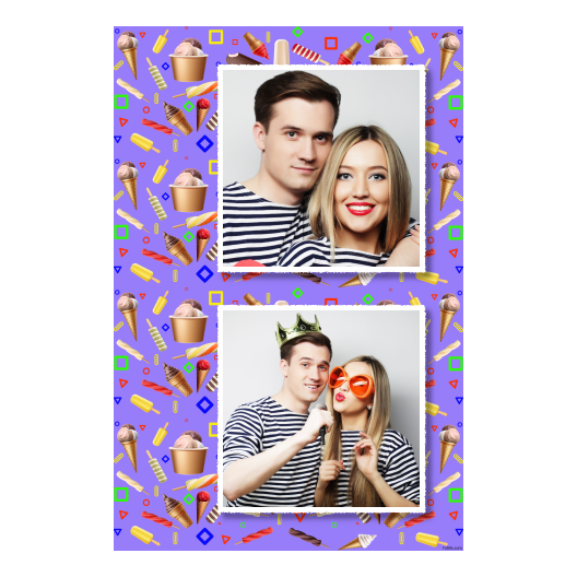 Dzień Lodów + kolaż + 329 biały Dzień Lodów + kolaż + 329 biały