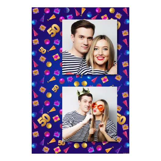 Pięćdziesiątka + balony i prezenty + 329 brak ramki Pięćdziesiątka + balony i prezenty + 329 brak ramki