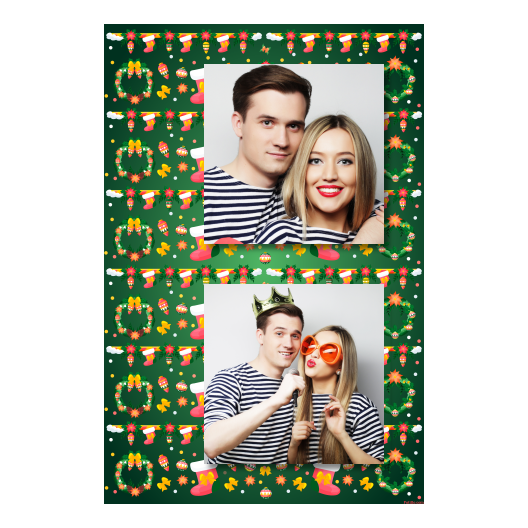 Boże Narodzenie + kwiaty i bombki + 329 brak ramki Boże Narodzenie + kwiaty i bombki + 329 brak ramki