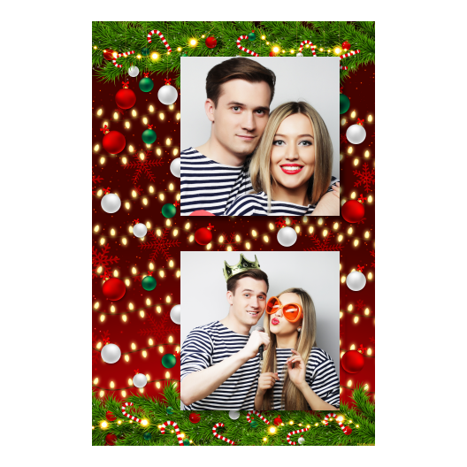 Ozdoby świąteczne + kwiaty i bombki + 329 brak ramki Ozdoby świąteczne + kwiaty i bombki + 329 brak ramki