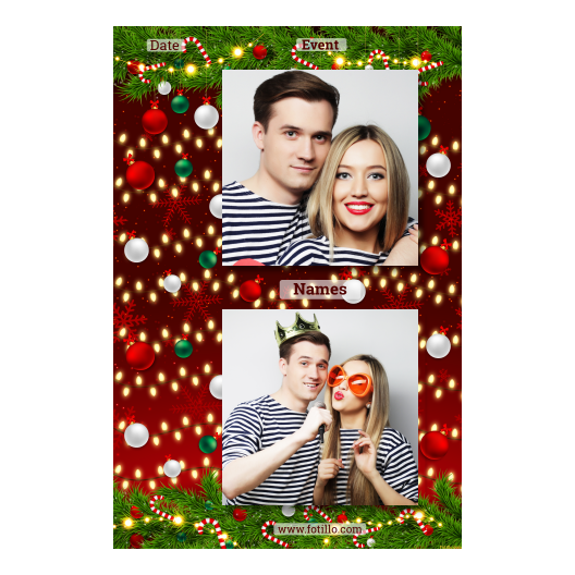 Ozdoby świąteczne + kwiaty i bombki + 329 brak ramki z tekstem Ozdoby świąteczne + kwiaty i bombki + 329 brak ramki z tekstem