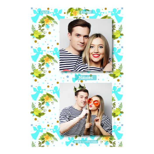 Pierwsza Komunia Święta + Kwiaty, anioły + 329 brak ramki z tekstem Pierwsza Komunia Święta + Kwiaty, anioły + 329 brak ramki z tekstem