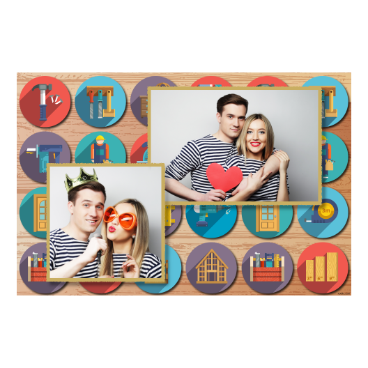 Carpenter's Day + collage + 401 gold Carpenter's Day + collage + 401 gold