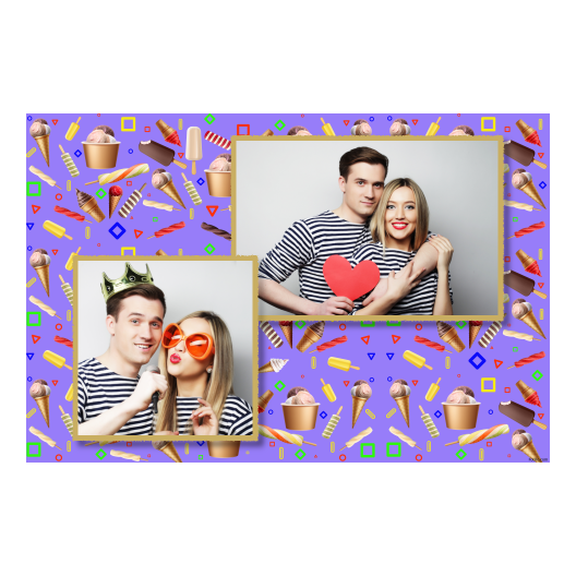 Dzień Lodów + kolaż + 401 złoty Dzień Lodów + kolaż + 401 złoty