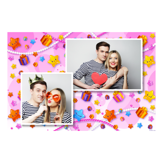 Children's Birthday Party + stars Children's Birthday Party + stars
