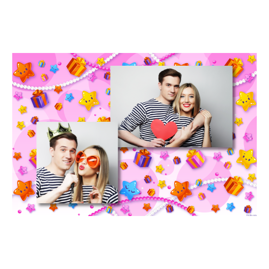 Children's Birthday Party + stars Children's Birthday Party + stars