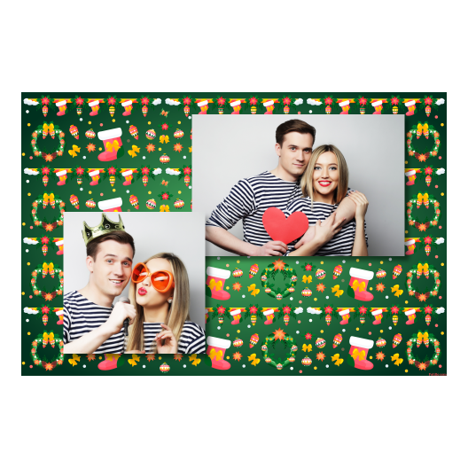 Boże Narodzenie + kwiaty i bombki + 401 brak ramki Boże Narodzenie + kwiaty i bombki + 401 brak ramki