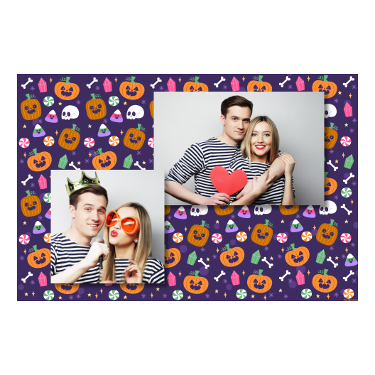 Halloweenowa dynia + kolaż + 401 brak ramki Halloweenowa dynia + kolaż + 401 brak ramki