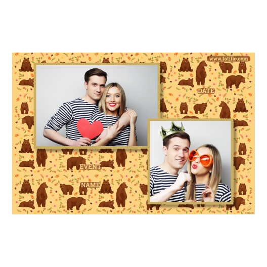 Grizli + niedźwiedzie + 402 złoty z tekstem Grizli + niedźwiedzie + 402 złoty z tekstem